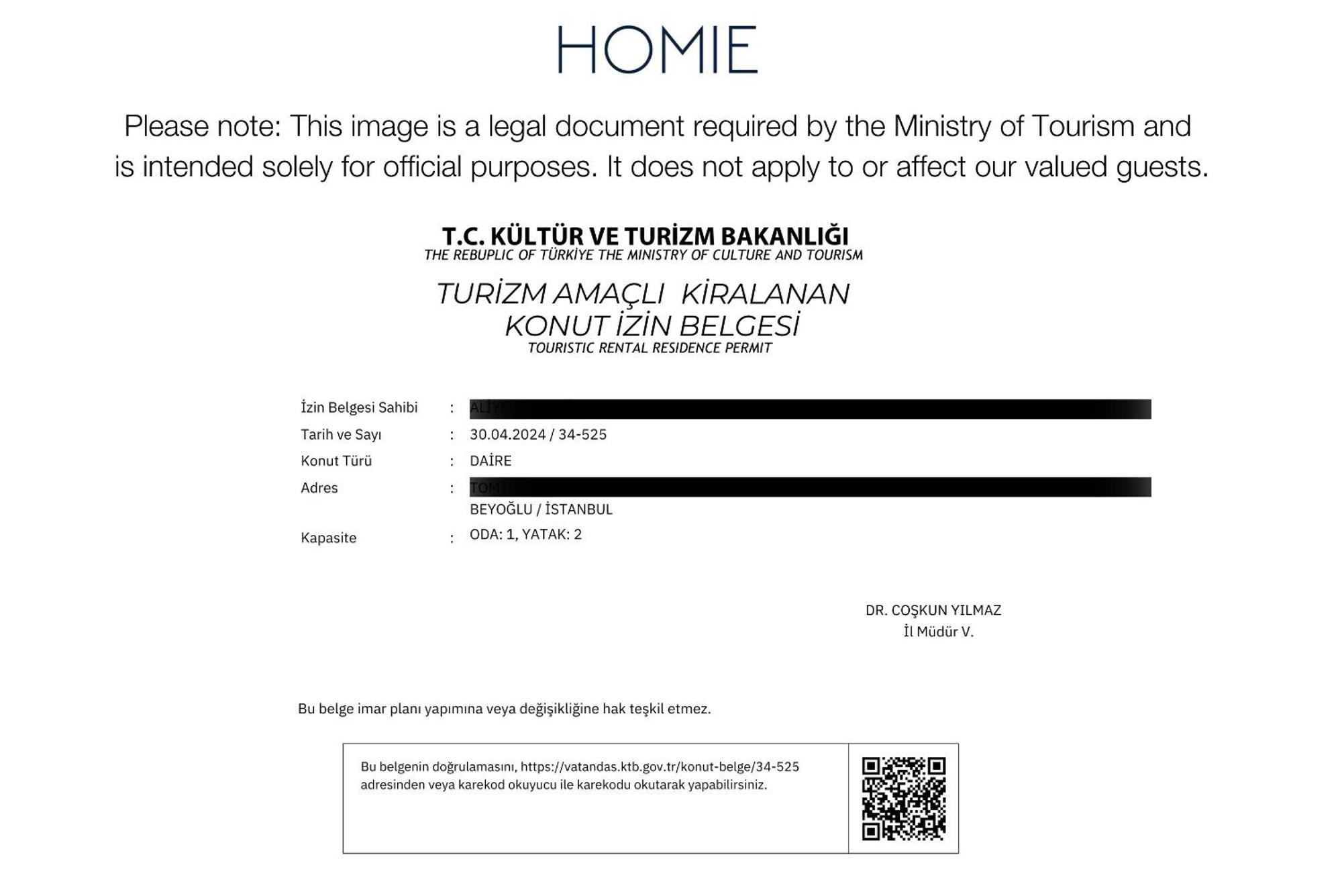 Homie - Heritage Residences Nearby Istiklal Avenue * İstanbul